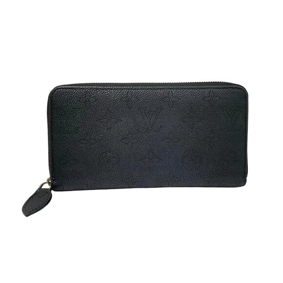 LOUIS VUITTON Zippy Wallet Noir Mahina - Long Wallet 425-081225 - Picture 1 of 7